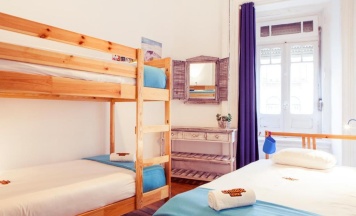 Трёхместный номер Standard в Lisbon Chillout Hostel