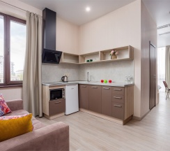 Апартаменты Панорамные с кроватью King-size в Tulip hotel apartments