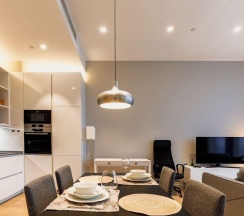 Апартаменты студия в Elite Apartments на проезде 1-й Красногвардейский 22с1