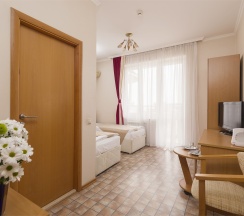 Стандартный номер с 1 кроватью или 2 отдельными кроватями с балконом в Эль-отель