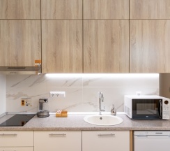 Студия на цокольном этаже в Кarl House