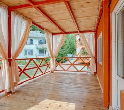 Апарт. 2х ком с террасой. Итальянский дворик. Корпуса 6;7 в Хвоя