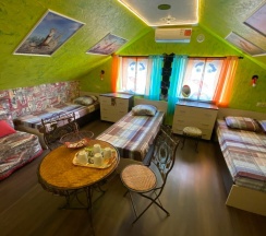 Номер Эконом с 4-мя кроватями в Мур ля мур