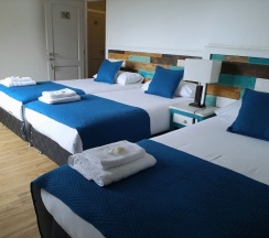 Трёхместный номер Standard c 1 комнатой в Hostal Buenavista Patagonia