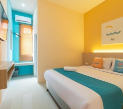 Двухместный номер Economy двуспальная кровать в Sans Hotel Bubulak Bogor
