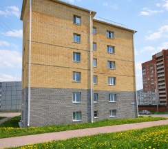 1-комнатные апартаменты с 1 двуспальной кроватью, 28.8 м², цокольный этаж в Апартаменты на Ветеранов
