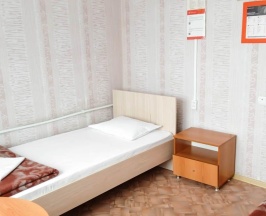 Номер эконом с 2 односпальными кроватями в Smart Hotel KDO Магнитогорск
