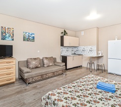 Квартира в Апартаменты на Университетская Набережная 🏡97а, кв 135, эт 16, подъезд 1
