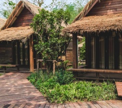 Коттедж с видом на сад в Azalea Village Wellness Resort