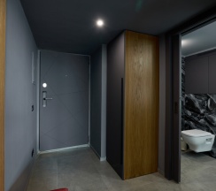 Апартамент 12 - Стильный двухуровневый лофт  с живописным видом на Москву (с душем) в Ap-in aparts