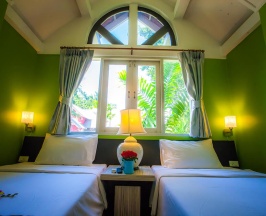 Четырёхместное Family Suite бунгало с 2 комнатами в Natural Park Resort