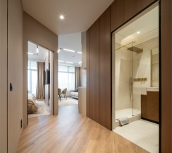 Двухкомнатный LUX с видом на море в Real Apartments Sochi