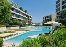 Апартаменты c 1 комнатой в Veranda Residence Hua Hin 1BR Beachfront