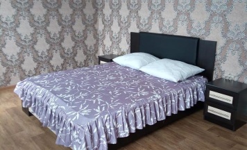 Номер стандарт с 1 двуспальной кроватью в Самородок