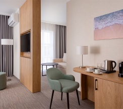 Дюна Супериор с 2 односпальными кроватями (номер для гостей с ограниченными возможностями) в Город Mira Family Resort&SPA