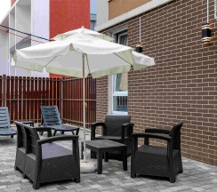 Апартаменты двухкомнатные Комфорт с террасой в Villa Dalila