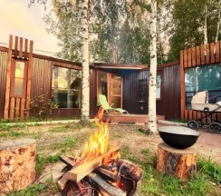 Четырёхместный коттедж с 2 комнатами в Экара