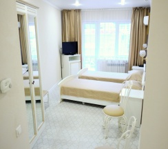 2-х местный Стандарт (две раздельные кровати) в Plaza