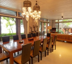 Вилла Residential с бассейном с 3 комнатами с частичным видом на океан в Sri Panwa Phuket Luxury Pool Villa Hotel