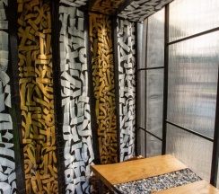 Трёхместный номер Standard с красивым видом из окна в Cabin shale