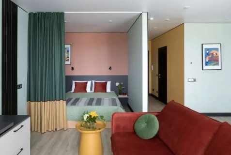 Светлогорск: Апартаменты Apartments Malina Baden Studio Color