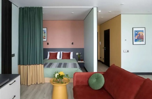 Светлогорск: Апартаменты Apartments Malina Baden Studio Color