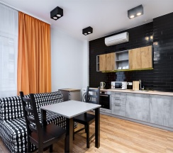 Однокомнатные апартаменты-студия для маломобильных гостей в APARTVILLE