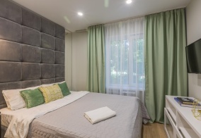 Апартаменты Kvart-Hotel (Кварт-Отель) в микрорайоне Дзержинец в Пушкино