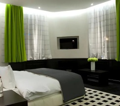 Двухместный люкс двуспальная кровать в Donatello