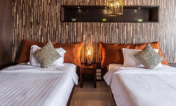 Двухместный номер Deluxe с видом на море 2 отдельные кровати в Patong Heritage