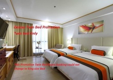 Двухместный номер Deluxe 2 отдельные кровати в The Four Wings Hotel Bangkok