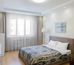Апартаменты улучшенные Фрунзе,49 16 этаж в AntoninaApartments (АнтонинаАпартментс) на улице Крылова