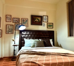 Уютная квартира с отдельной спальней рядом с озером в Как Дома 05