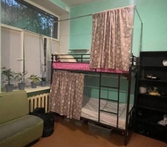 Кровать в общем номере в Комфорт+