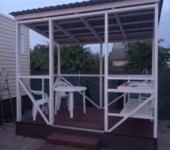 Коттедж улучшенный в Дом-сфера у моря