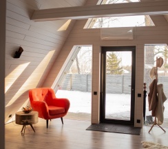 A-frame house в Хатка
