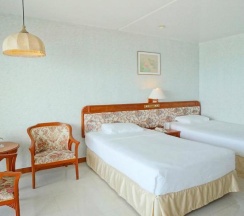 Двухместный номер Deluxe с видом на море 2 отдельные кровати в Pattaya Park Beach Resort
