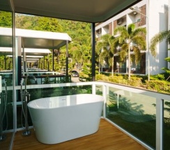Двухместная вилла Deluxe двуспальная кровать в Koh Chang Paradise Hill