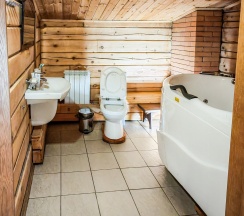 Дом с мангальной зоной в Дом на Телецком