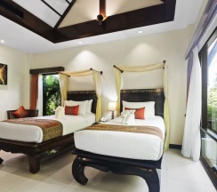 Двухместный коттедж двуспальная кровать в Diamond Cottage Resort & Spa