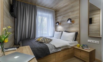 Двухместный номер с 1 кроватью в Trips Hotel