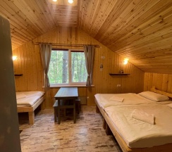 4-местный номер стандарт семейный (мансарда) в Куршале