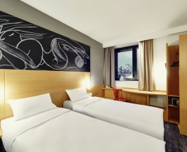 Номер Standard с двумя односпальными кроватями в Ibis Krasnoyarsk Center