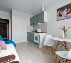 1-комнатные апартаменты улучшенные в Апельсин