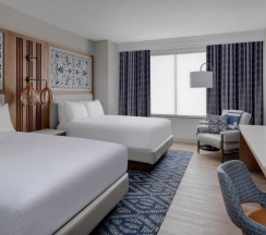 Двухместный номер Deluxe 2 отдельные кровати в Austin Marriott South
