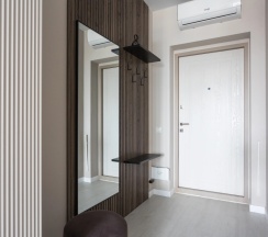 Апартаменты c 1 комнатой с балконом в Hugge Place
