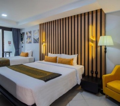 Трёхместный номер Deluxe с балконом и с красивым видом из окна в Tuana Hotels Casa Del Sol