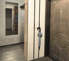 Четырёхместный номер Standard с 2 комнатами с балконом и с красивым видом из окна в Квартира Двухкомнатная на Дорофеева