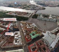 2-комнатные апартаменты стандарт в СуткиСпб на улице Малая Морская 6