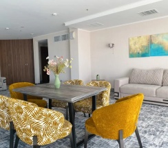Апартаменты с бассейном с видом на море в Grand hotel Anapa